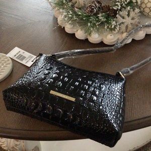 Small, black Brahman purse